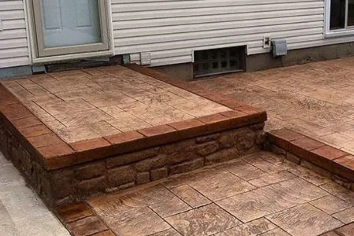 What is Stamped Concrete? Orange