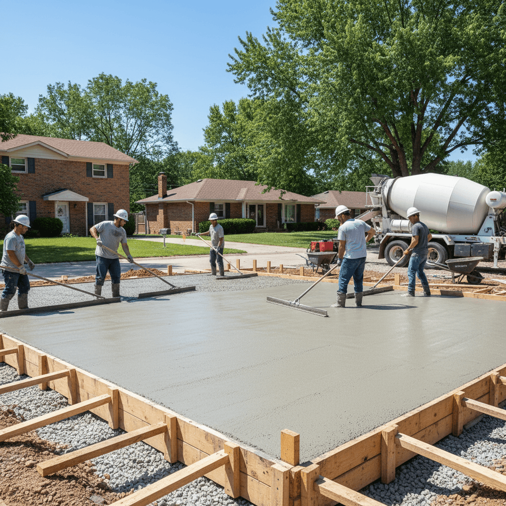 concrete slab st louis mo