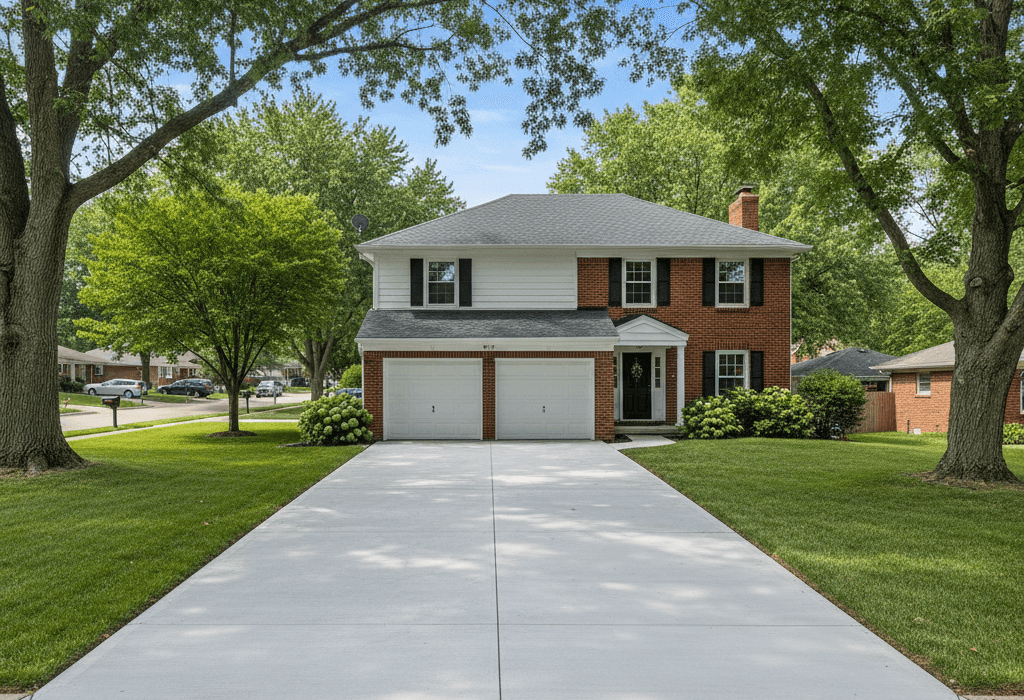 concrete driveway st louis mo